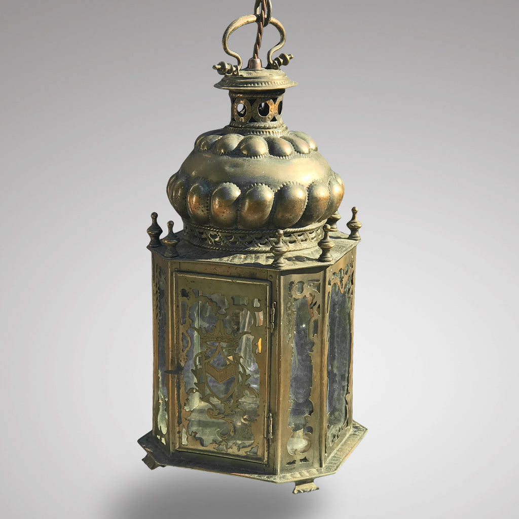 19th Century Dutch Octagonal Hall Lantern - Main View - 1
