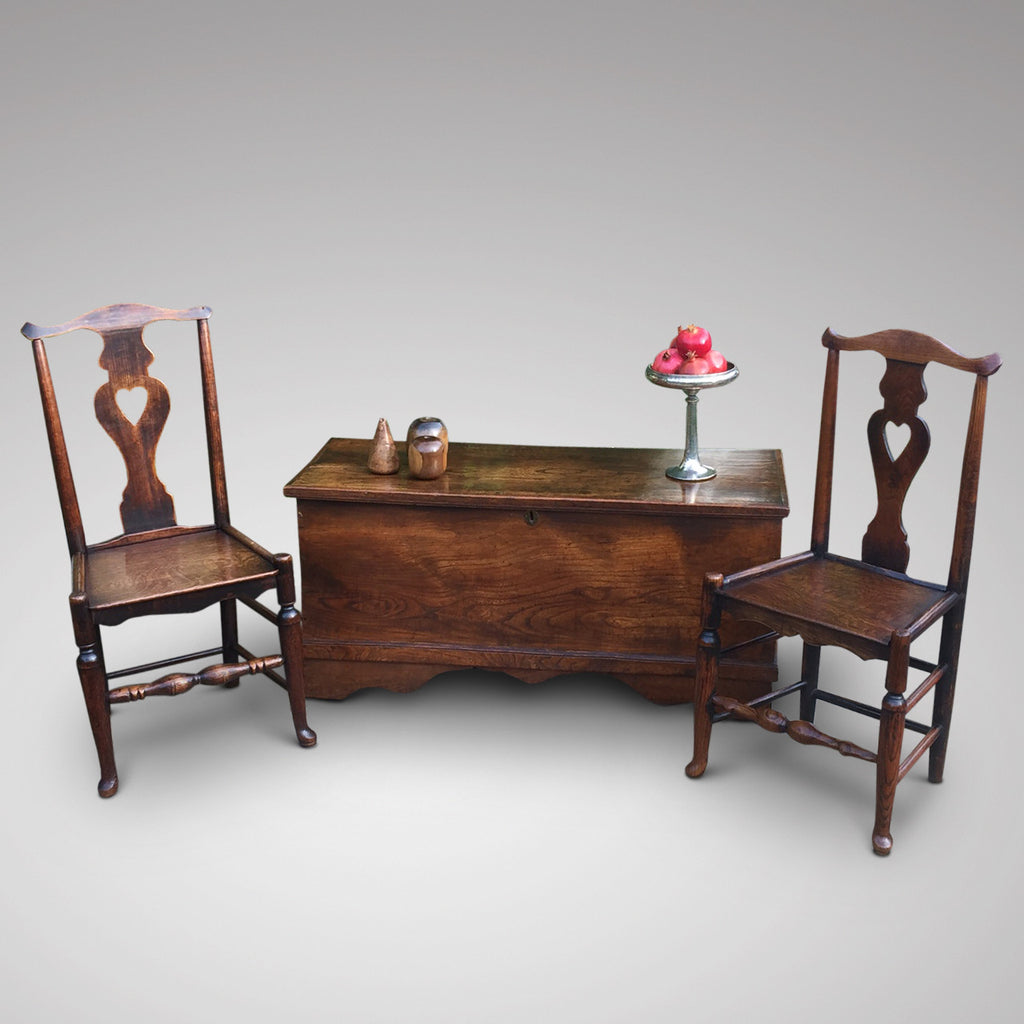 A Matched Pair of Welsh Oak Side Chairs - Hobson May Collection - 14