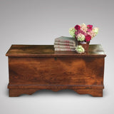 19th Century Elm Coffer - Front View- 1