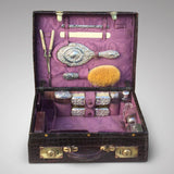 Edwardian Crocodile Leather Dressing Case - Hobson May Collection - 1