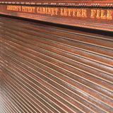 19th Century Amberg Mahogany Filing Cabinet - Detail View - 4