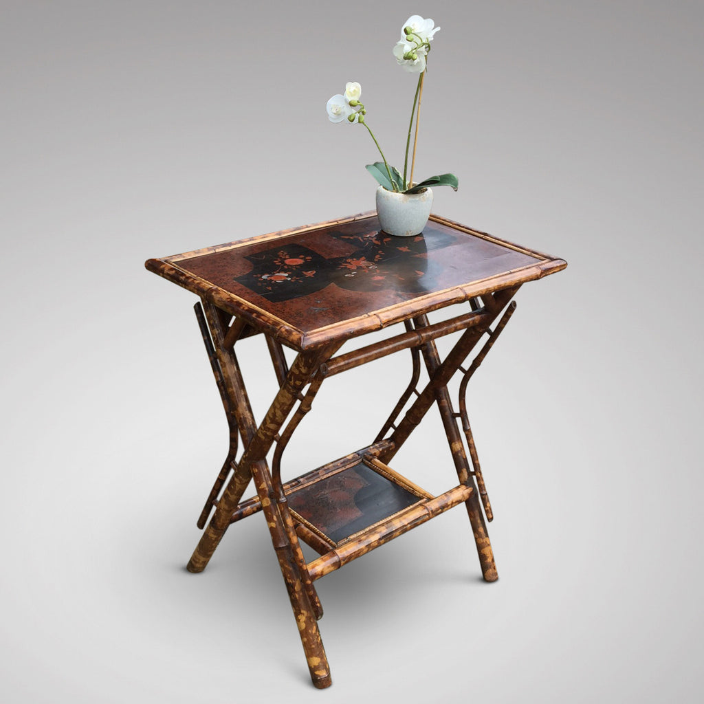 Victorian Bamboo Side Table - Hobson May Collection - 4