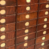 19th Century Amberg Mahogany Filing Cabinet - Detail View - 5