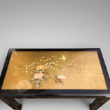 Oriental Lacquered Coffee Table - View of Top - 4