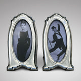 A Pair of Art Nouveau Silver Photograph Frames - Front  View - 2