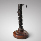 18t Century Twisted Iron Candlestick - Main View - 1
