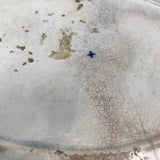 Georgian Blue & White Chestnut Basket- Underside Detail View-11