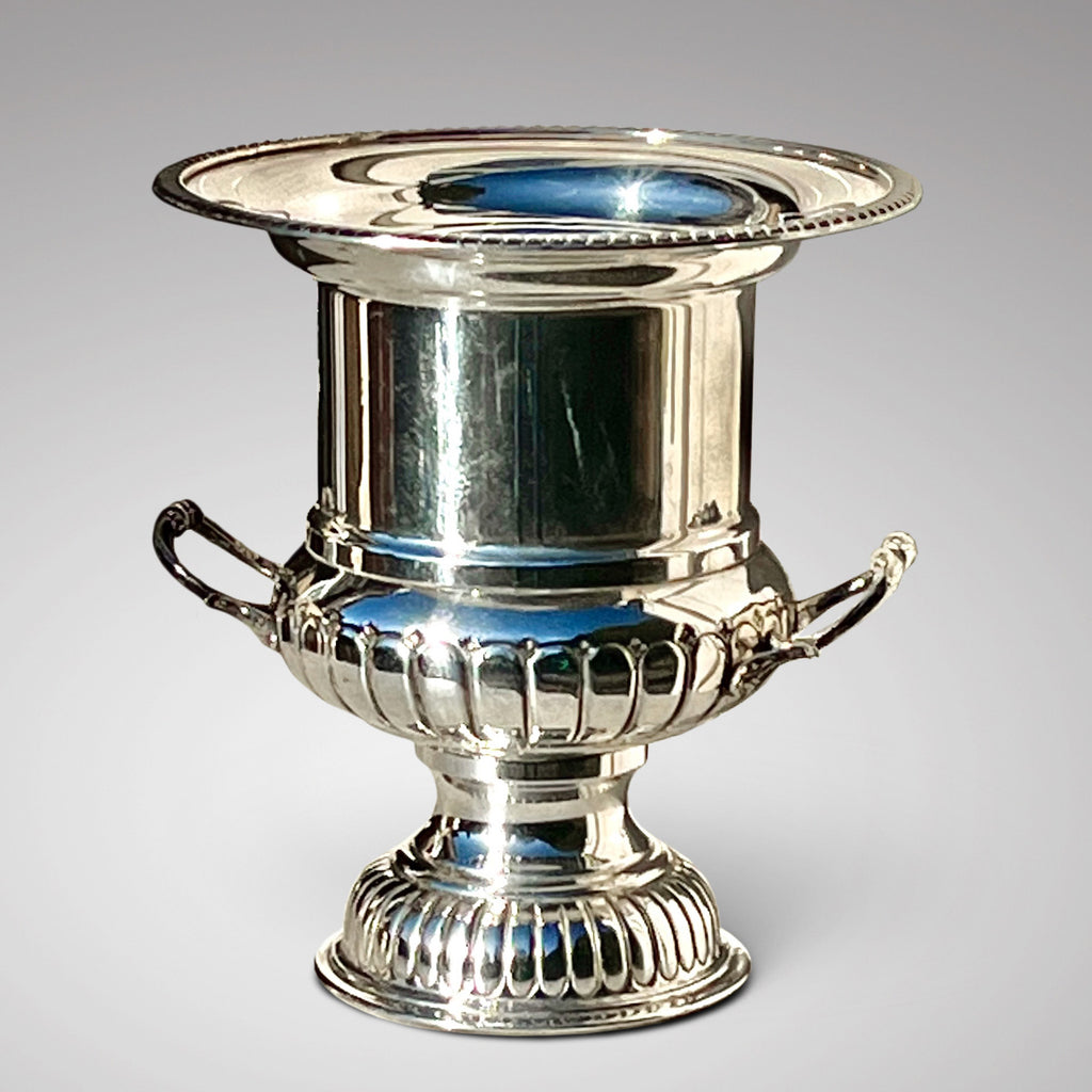 Fabulous Mid Century Silver Plated Champagne Cooler - Main View - 2