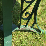 Antique Painted Wrought Iron Table - Detail  View - 6