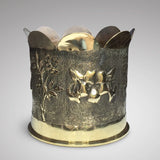Early 20th Century Trench Art Jardiniere - Front View - 2