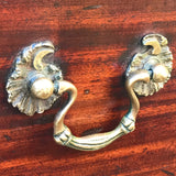 George III Mahogany Chest of Drawers - Close Up Detail Handle - 4