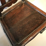 Pair of William & Mary Oak Side Chairs - Top View of Seat- 9