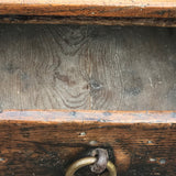 18th Century Welsh Oak Serving Table - Drawer Detail View - 8