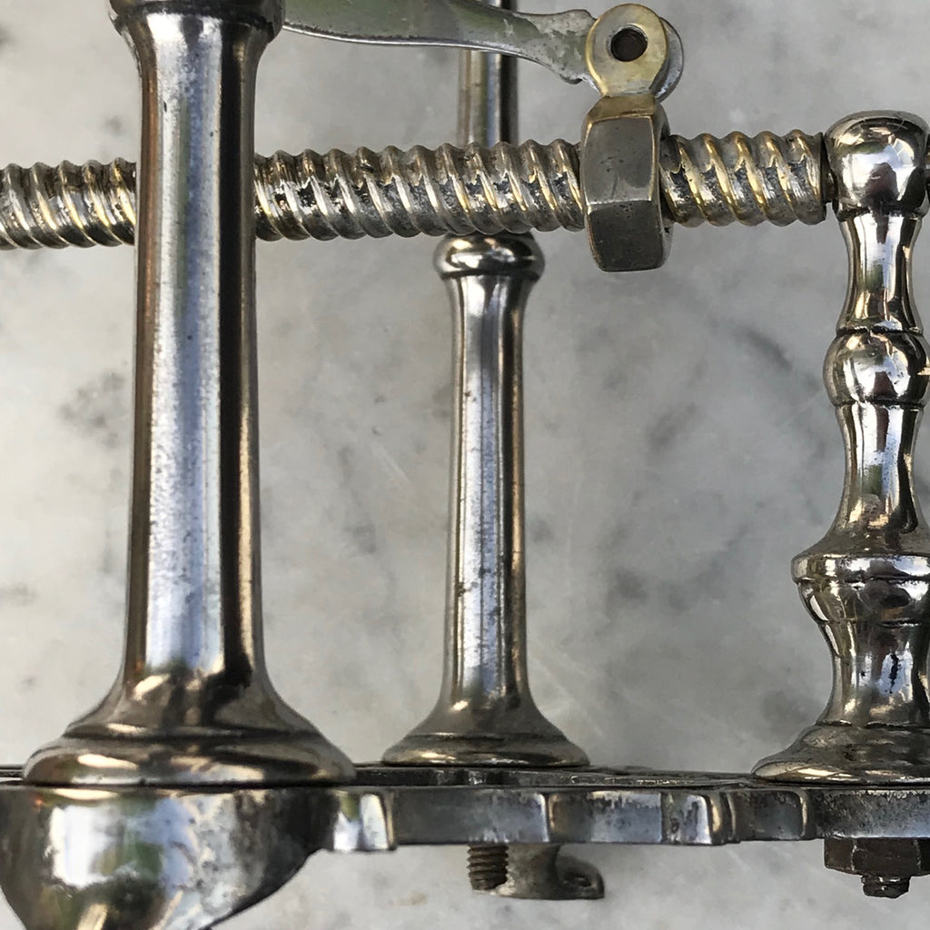 19th Century Silver Plated Wine/Port Cradle - Detail View - 5