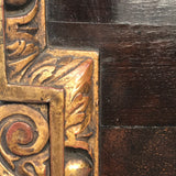 18th Century Mahogany Mirror in the style of William Kent -Detail View-3