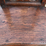 Two 18th Century Oak Lorraine Chairs - Seat View - 4