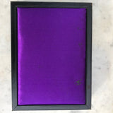 Purple Leather Covered Jewellery Box by Waring & Gillow - Detail View - 10