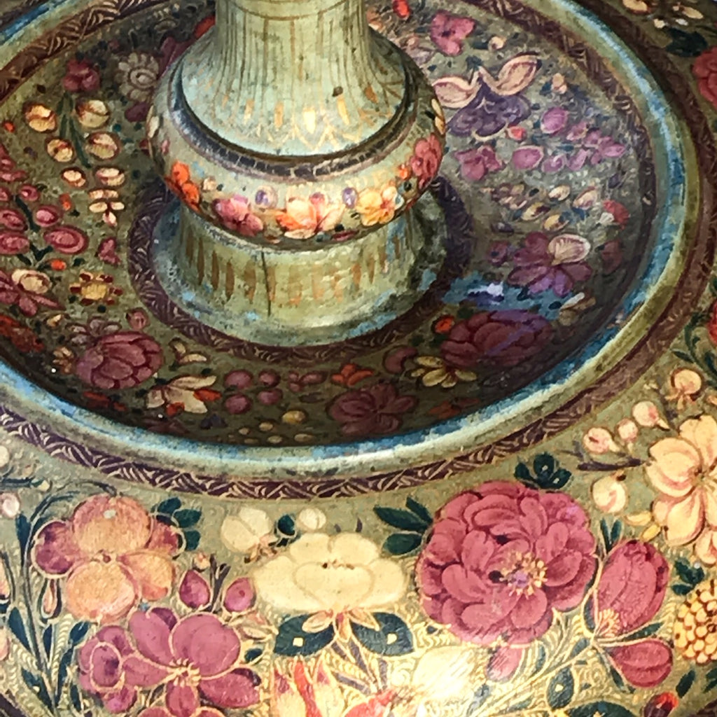Fabulous Pair of Tall Kashmiri Table Lamps - Detail View - 6