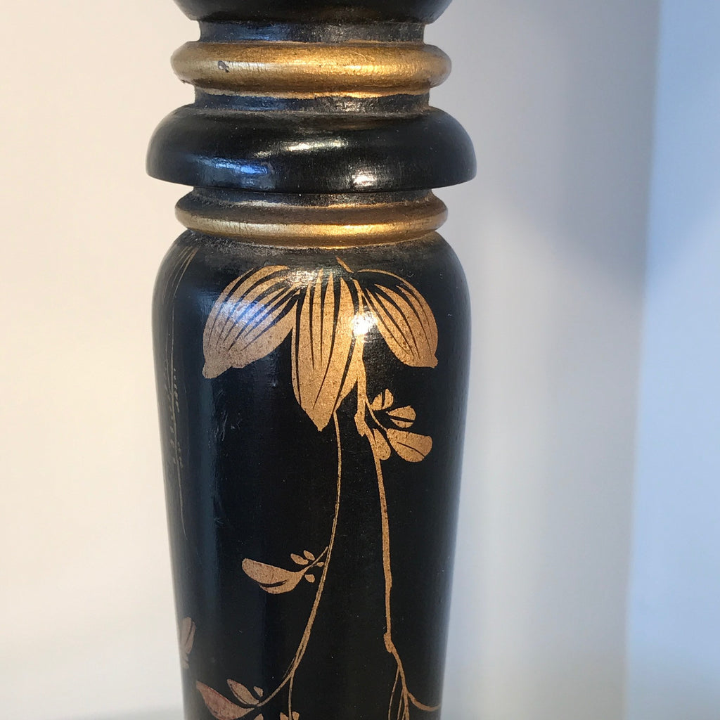 1930's Lacquered Table Lamp - Detail of Column -7