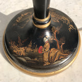 1930's Lacquered Table Lamp - View of Base - 8