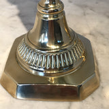 Pair of William IV Brass Candlesticks