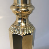 Pair of William IV Brass Candlesticks
