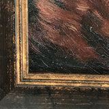 Portrait 'Lady with Veil' Oil on Canvas