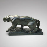 Art Deco Terracotta Sculpture of a Panther - Side View - 2