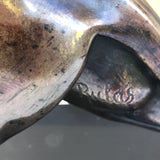 Art Deco Bronze Panther by Rulas - Signature Detail - 5
