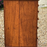 Small Arts & Crafts Oak Chest of Drawers - Side View - 6