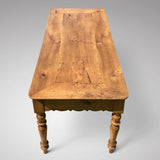19th Century French Fruitwood Serving Table - Top View - 3