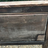 19th Century Walnut & Kingwood Marble Topped Commode - Back View - 6
