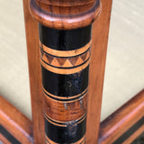 Aesthetic Movement Inlaid Two Tier Foot Stool - Detail View - 7