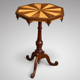 Victorian Octagonal Lamp Table - Main View - 1