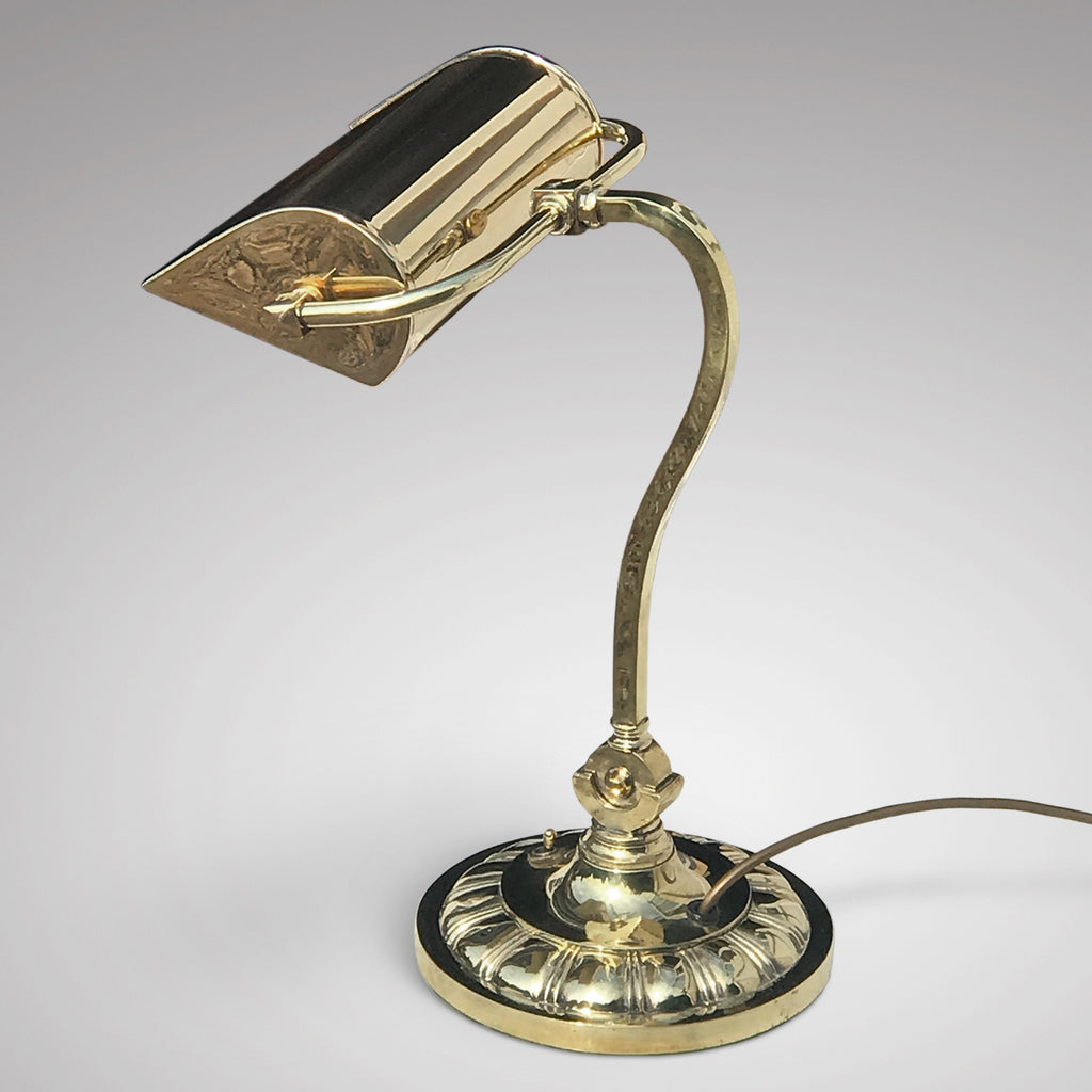 Adjustable Brass Desk Lamp - Main View - 2