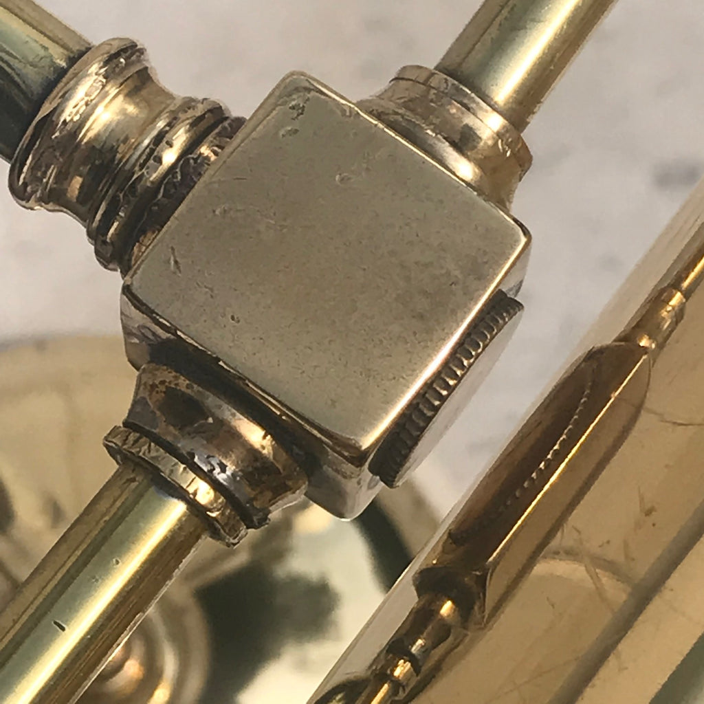 Early 20th Century Brass Desk Lamp - Detail View - 5