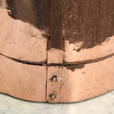 19th Century Twin Handled Copper Grain Measure - Detail View - 4