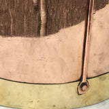 19th Century Arts & Crafts Twin Handled Copper Bin - Detail View - 4