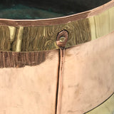 19th Century Arts & Crafts Twin Handled Copper Bin - Detail View - 3