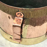 19th Century Arts & Crafts Twin Handled Copper Bin - Detail View - 2