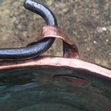 19th Century French Copper Log Bucket - Detail View - 8