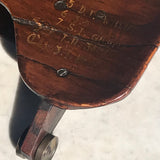 1871 Oxford University Boat Race Scull Seat - Detail View - 5