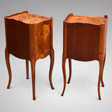 Pair of Louis XV Style Kingwood Bedside Tables - Main Tables - 2