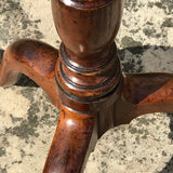 Georgian Mahogany Pedestal Wine Table - Detail View - 3