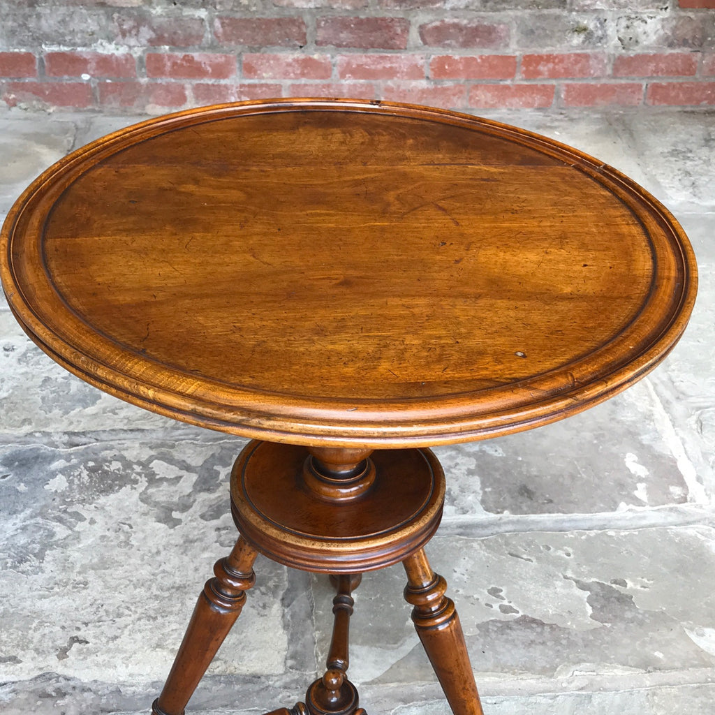 19th Century Walnut Turners Table - Top View - 2