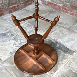 19th Century Walnut Turners Table - Underside View - 10