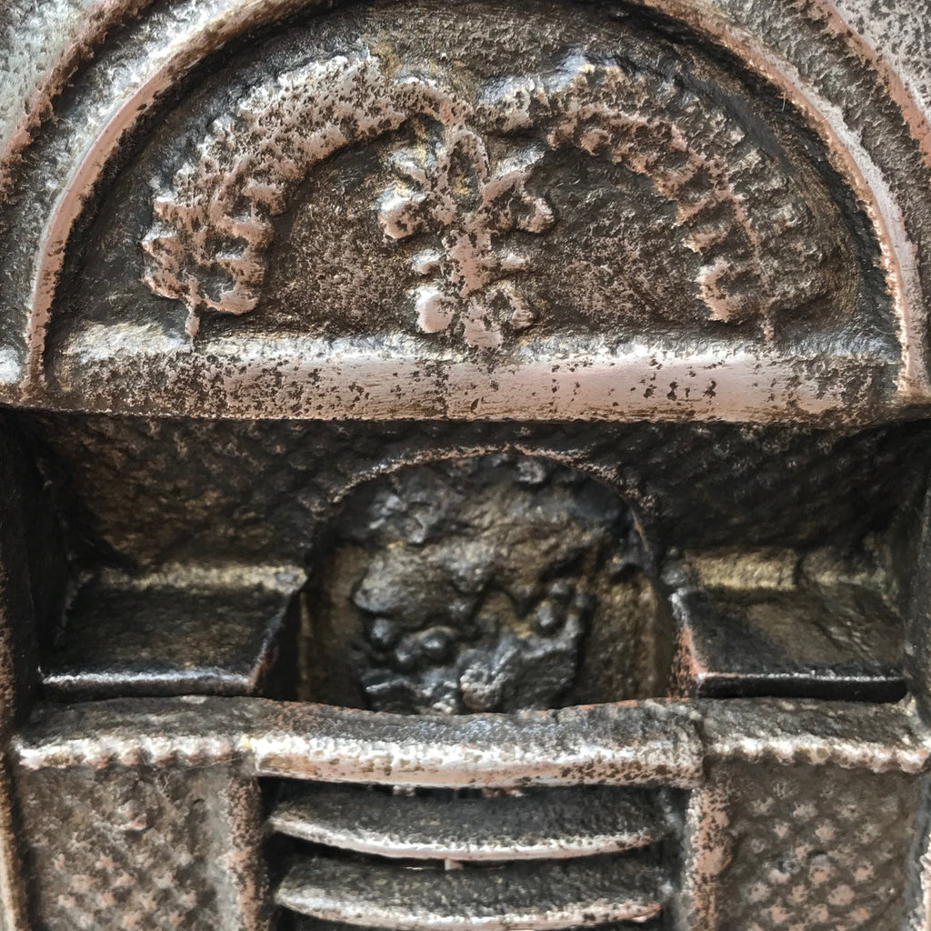 19th Century Sample Cast Iron Fireplace - Detail View - 5