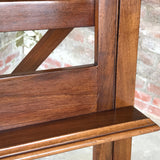 19th Century Mahogany Artists Easel by Vokins - Shelf Detail View - 6