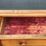 Aesthetic Movement Ash Writing Table by Robson & Son - Detail View - 5