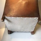 Pair of French Leather Club Chairs
